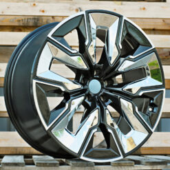 Jante BMW 21x9 ET24 5x112 - F Grey Polished