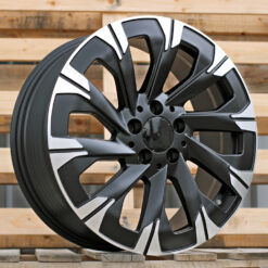 Jante MER IN3519F R18x7.5 ET52 5x112 - Black Polished Half Matt