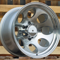 Jante 4X4 R16x10 ET-44 6x139.7 - Machined Silver