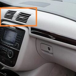 Alternative view of Grelha Ventilação Central Frontal Cinza Mercedes-Benz Classe R W251 2006-2009