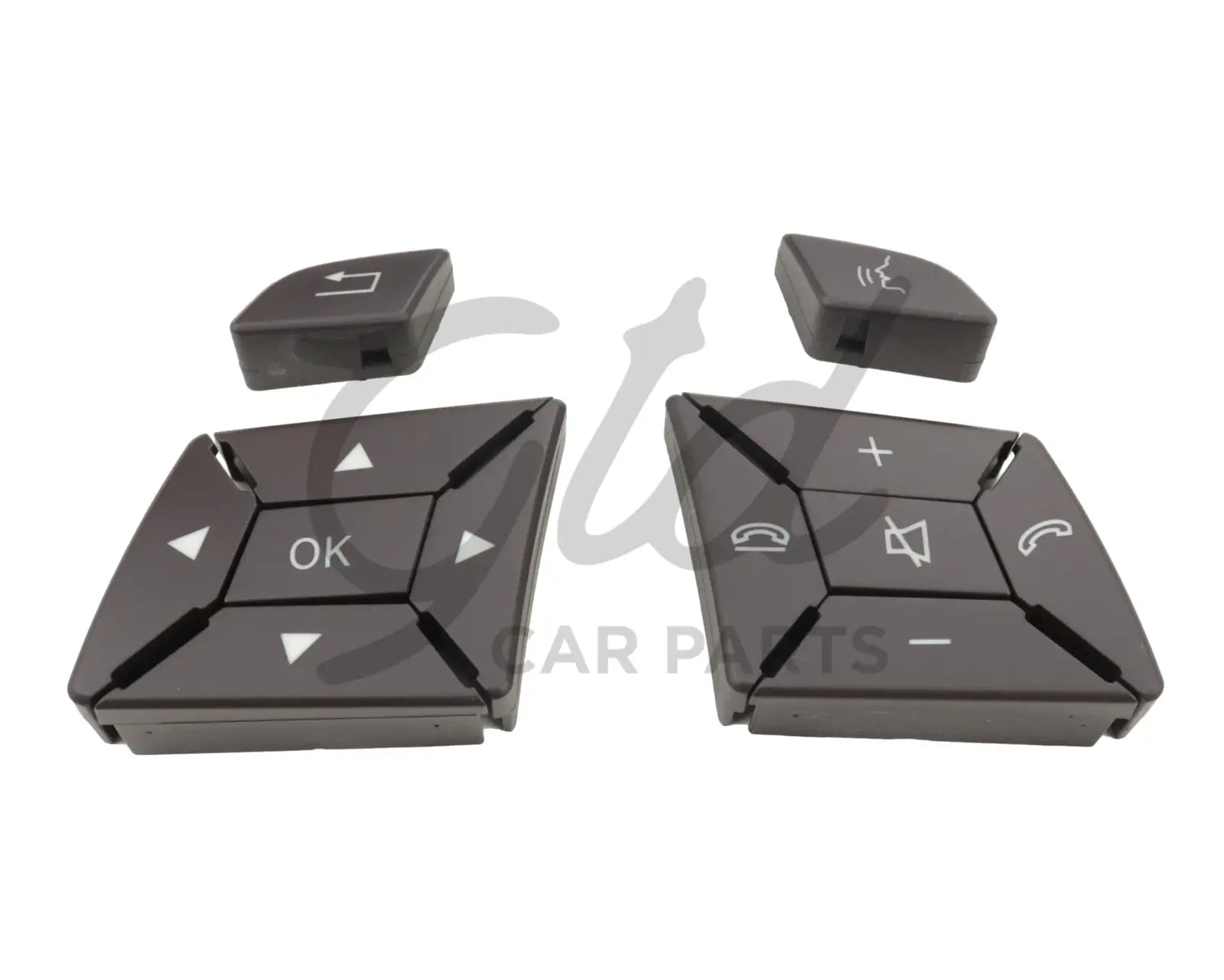 Botões Volante Moka Mercedes-Benz Classe ML GL Classe G W166 W463 2011-2018 Versão 1