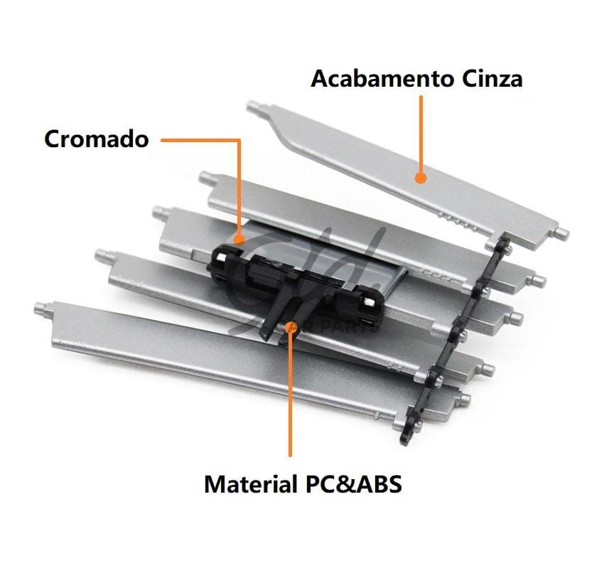 KIT Reparação Grelhas Ventilação Frontais Centrais Mercedes-Benz Classe E W207 2013-2016-Direito - Image 3