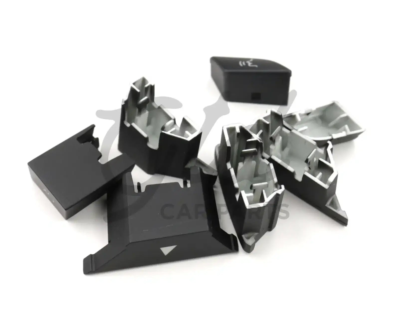 Botões Volante Pretos Mercedes-Benz Classe C E GLK CLA GLA B CLS SLK SLC W204 W207 W212 W117 W246 W172 - Image 2