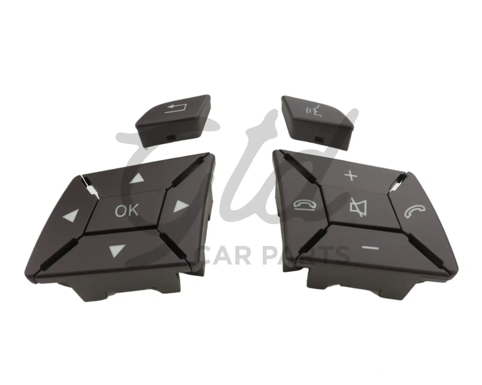 Botões Volante Moka Mercedes-Benz Classe C E GLK CLA GLA B CLS SLK SLC W204 W207 W212 W117 W246 W172