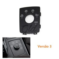 Moldura Modos de Condução Preta Mercedes-Benz ML GL GLS GLE W166 W292 2012-2019 Versão 3