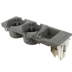 Alternative view of Consola Central Porta-Copos Efeito Cinza BMW Série 3 E46 1998-2005