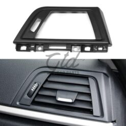 Moldura Ventilação Frontal Direita Preto Matte BMW Série 3 F30 F31 2012-2018