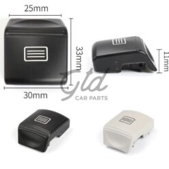 Alternative view of Botão Teto de Abrir Bege Claro Mercedes-Benz Classe C W204 GLK 2007-2012