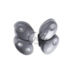 Botões Volante Cinza Escuro Mercedes-Benz Class C CLS CLK W211 W219 W209 2001-2011
