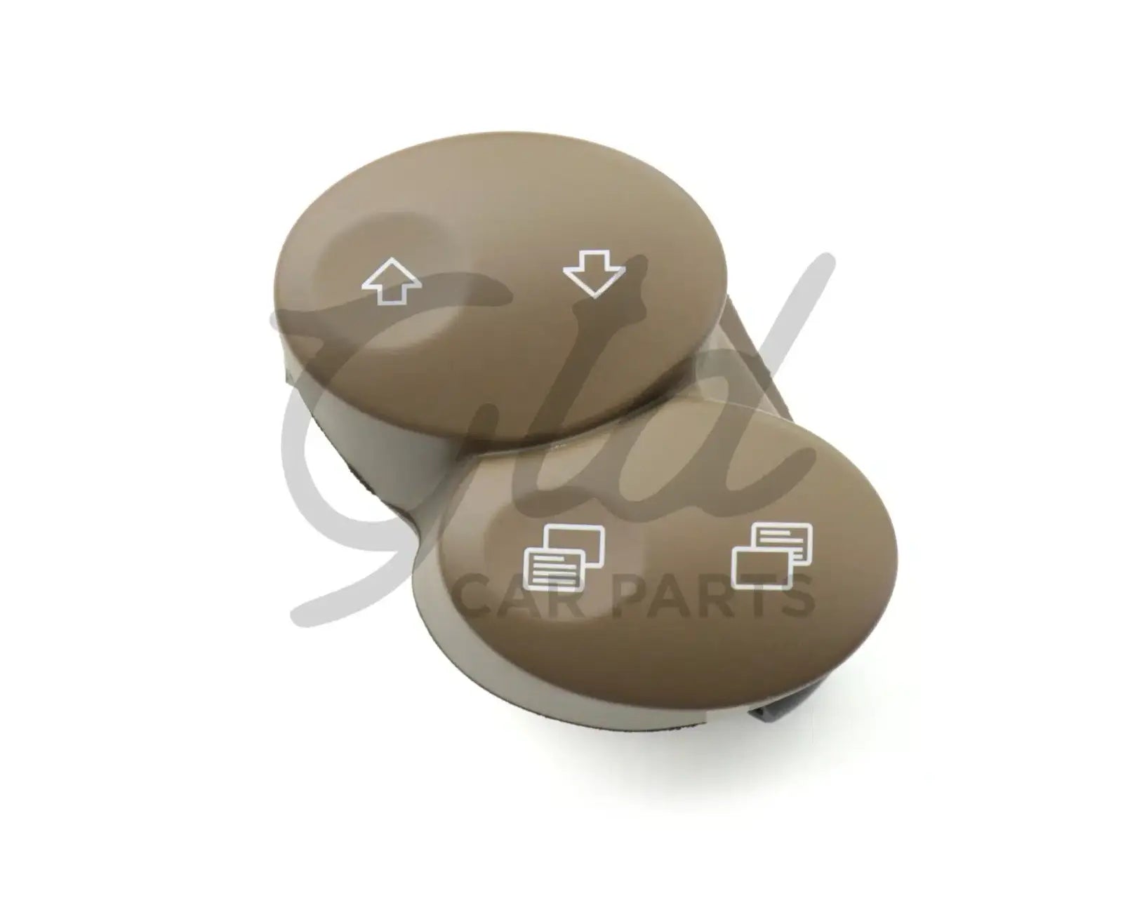 Botões Volante Bege Escuro Mercedes-Benz Class C CLS CLK W211 W219 W209 2001-2011 - Image 3