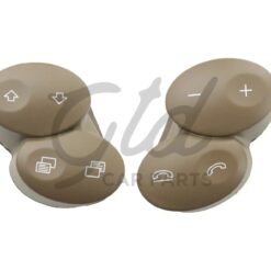 Botões Volante Bege Escuro Mercedes-Benz Class C CLS CLK W211 W219 W209 2001-2011