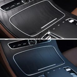 Alternative view of Friso Cromado Cinzeiro Consola Mercedes-Benz Classe E W213 2015-2020