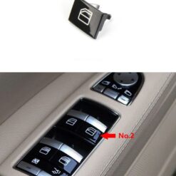 Botões P/ Comutador de Vidros Condutor Mercedes-Benz Classe S W221 2009-2013-Direito (Passageiro)