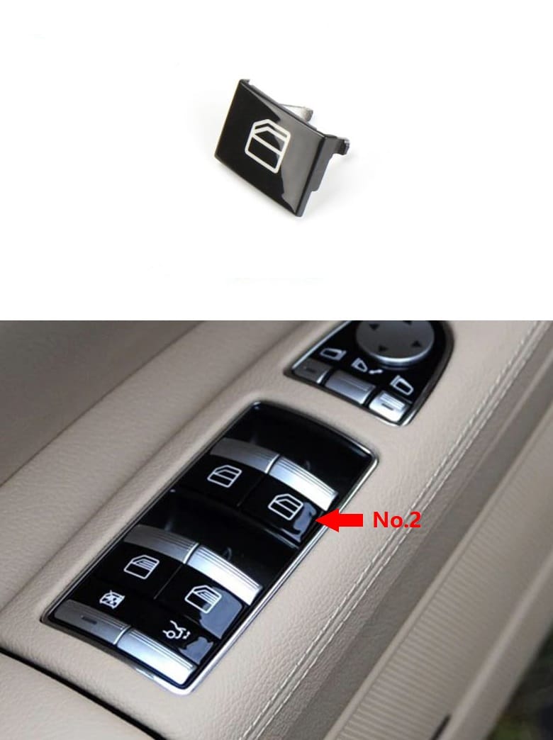 Botões P/ Comutador de Vidros Condutor Mercedes-Benz Classe S W221 2009-2013-Esquerdo (Condutor) - Image 13
