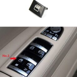 Botões P/ Comutador de Vidros Condutor Mercedes-Benz Classe S W221 2009-2013-Esquerdo (Traseiro)