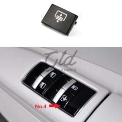 Botões P/ Comutador de Vidros Passageiros Traseiros Mercedes-Benz Classe S W221 2009-2013-Cortina Traseira