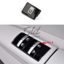 Botões P/ Comutador de Vidros Passageiros Traseiros Mercedes-Benz Classe S W221 2009-2013-Teto Abrir