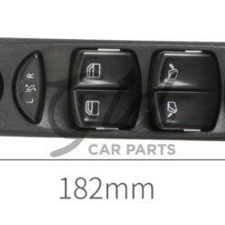 Alternative view of Comutador Vidros Condutor Preto Mercedes-Benz Vito Viano W649 W636 2010-2015 C/ Esp Rebatível