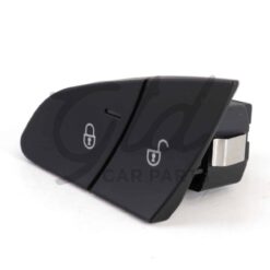 Interruptor Fecho de Portas Esquerdo Preto Porsche Cayenne Panamera 2011-2017