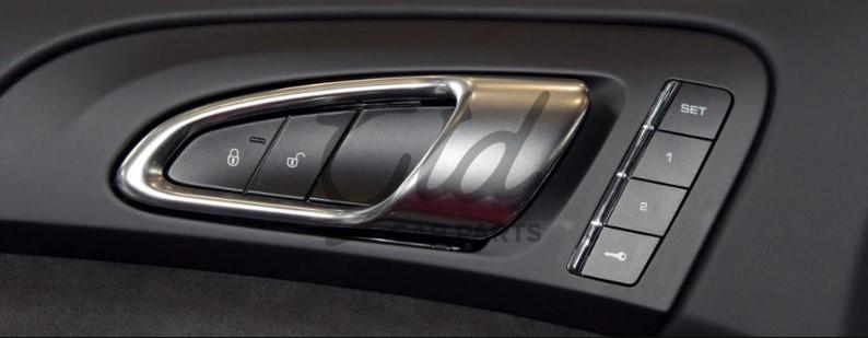Interruptor Fecho de Portas Esquerdo Preto Porsche Cayenne Panamera 2011-2017 - Image 2