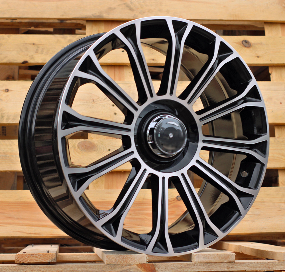 Jante Mercedes R20x8.5 ET36 5x112 - Black Polished