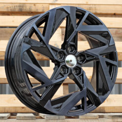 Jante RENAU Y1379 R18x7 ET35 5x114.3 - Black Polished+Tinted Face