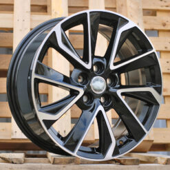 Jante TOYOT B5463 R15x6.5 ET40 5x114.3 - Black Polished