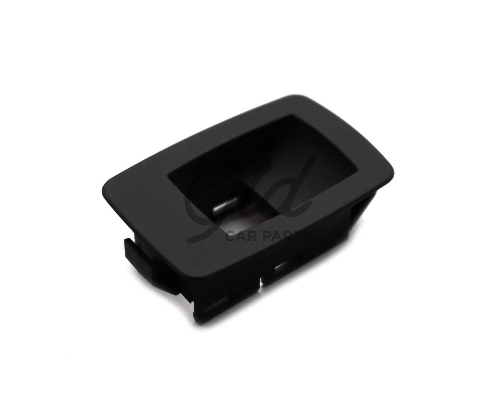 Base P/ Interruptor de Vidros Passageiro Preta BMW Série 3 E90 E91 E92 2004-2012