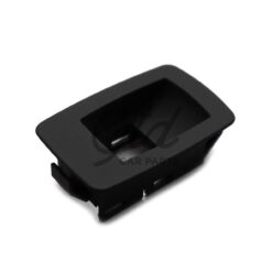 Base P/ Interruptor de Vidros Passageiro Preta BMW Série 3 E90 E91 E92 2004-2012