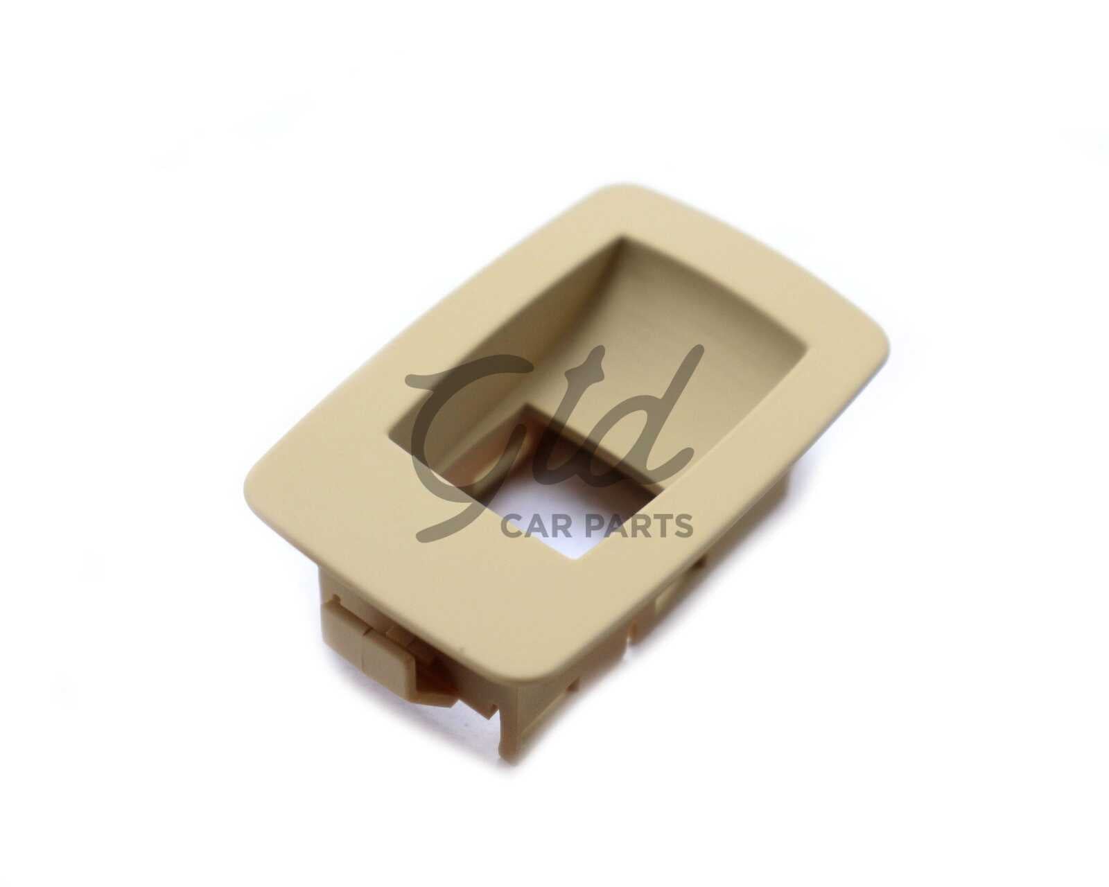 Base P/ Interruptor de Vidros Passageiro Bege BMW Série 3 E90 E91 E92 2004-2012