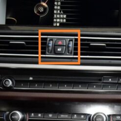 Alternative view of Ventilação Central Preta C/ Cromado Bi-Zona BMW Série 5 F10 F11 F18 2010-2017