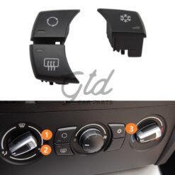 Pack 3 Botões Módulo Ar Condicionado  BMW Série 1 3 X1 E82 E90 E84 2005-2015