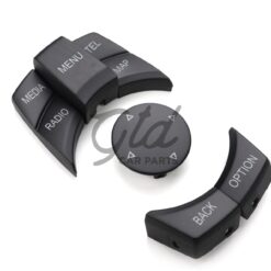 Conjunto de 6 Botões IDRIVE CIC BMW X1 X5 X6 Série 1/3/5 E81 E90 E60 MEDIA