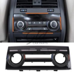 Alternative view of Moldura Ar Condicionado Traseiro BMW 5 5GT 6 7 X5 X6 F10 F07 F06 F01 F15 F16 2009-2019 Versão 2