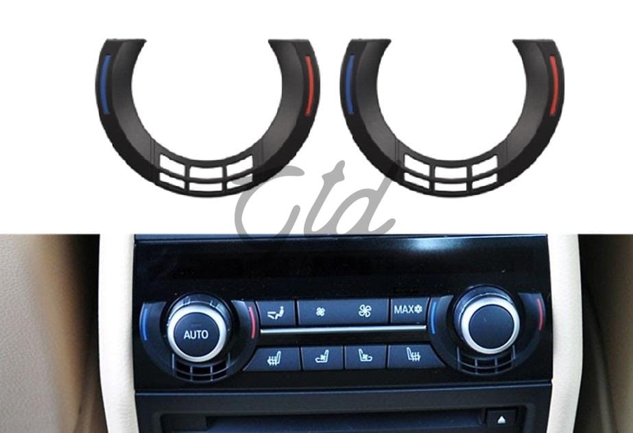 Plásticos Moldura Ar Condicionado Traseiro BMW 5 5GT 6 7 X5 X6 F10 F07 F06 F01 F15 F16 2009-2019 Versão 1-Direito - Image 2