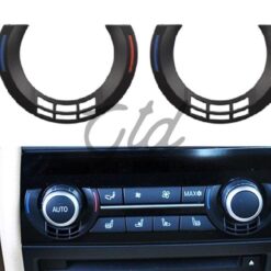 Plásticos Moldura Ar Condicionado Traseiro BMW 5 5GT 6 7 X5 X6 F10 F07 F06 F01 F15 F16 2009-2019 Versão 1-Esquerdo e Direito