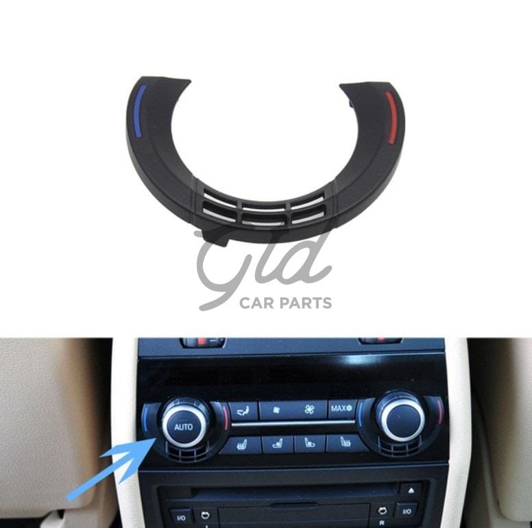 Plásticos Moldura Ar Condicionado Traseiro BMW 5 5GT 6 7 X5 X6 F10 F07 F06 F01 F15 F16 2009-2019 Versão 1-Direito - Image 7
