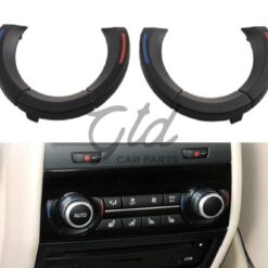 Plásticos Moldura Ar Condicionado Traseiro BMW 5 5GT 6 7 X5 X6 F10 F07 F06 F01 F15 F16 2009-2019 Versão 2-Esquerdo e Direito