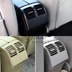 Alternative view of Ventilação Central Traseira Cinza Mercedes-Benz Classe C E W204 W207 2007-2016 Versão 1