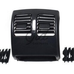 Ventilação Central Traseira Preta Mercedes-Benz Classe C E W204 W207 2007-2016 Versão 1