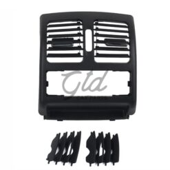 Ventilação Central Traseira Preta Mercedes-Benz Classe C E W204 W207 2007-2016 Versão 2