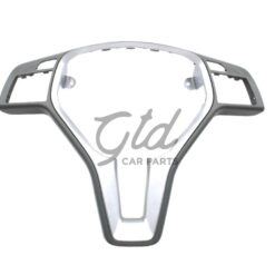 Alternative view of Moldura 35mm Volante Cinza Escuro / Cromada Mercedes-Benz AMG Classe A B C E CLA GLA CLS W176 W246 W204 W212 2011-2019