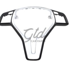 Moldura 25mm Volante Preto/Cromada Mercedes-Benz AMG Classe A B C E CLA GLA CLS W176 W246 W204 W212 2011-2019