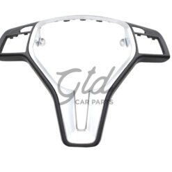 Moldura 25mm Volante Cinza Escuro / Cromada Mercedes-Benz AMG Classe A B C E CLA GLA CLS W176 W246 W204 W212 2011-2019
