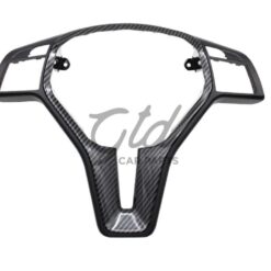 Moldura 25mm Volante Preto / Carbono Mercedes-Benz AMG Classe A B C E CLA GLA CLS W176 W246 W204 W212 2011-2019