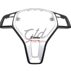 Alternative view of Moldura 25mm Volante Preto / Carbono Mercedes-Benz AMG Classe A B C E CLA GLA CLS W176 W246 W204 W212 2011-2019