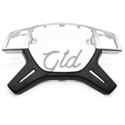 Moldura Volante Cromado / Preto Mercedes-Benz Classe C E M G ML GLS W204 W212 W166 W463 2011-2019