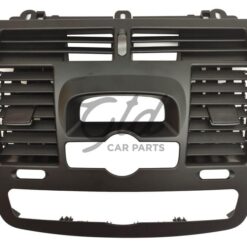 Grelha / Consola Ventilação Central Preta Mercedes-Benz Viano Vito W636 W639 2010-2015 Versão 2