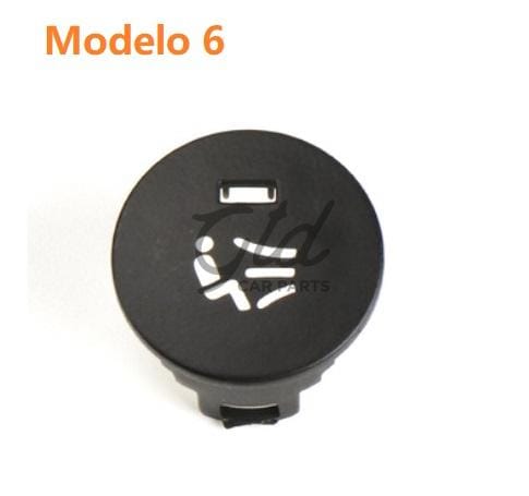 Botões Módulo Ar Condicionado BMW Série 5 E60 E61 2002-2010-Modelo 1 - Image 5