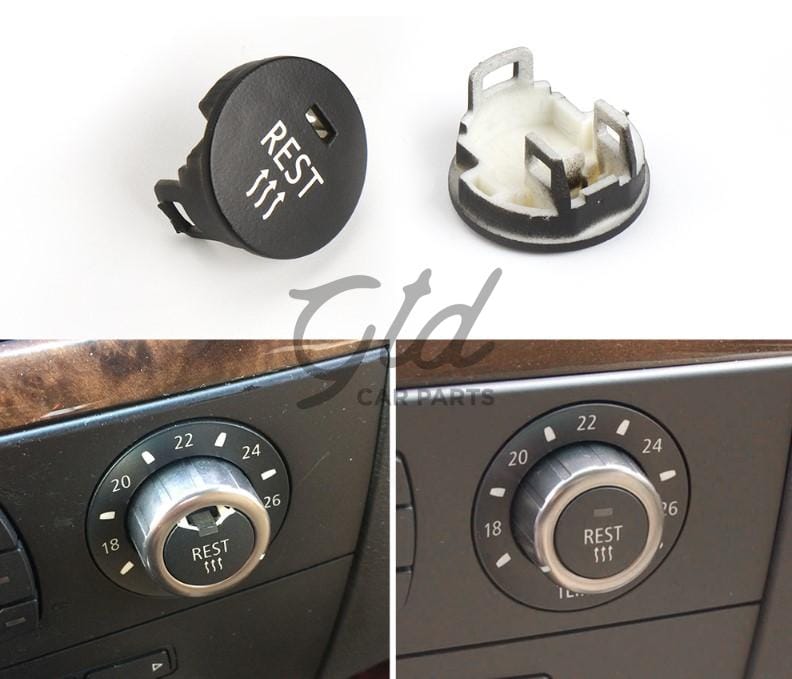 Botões Módulo Ar Condicionado BMW Série 5 E60 E61 2002-2010-Modelo 2 - Image 3